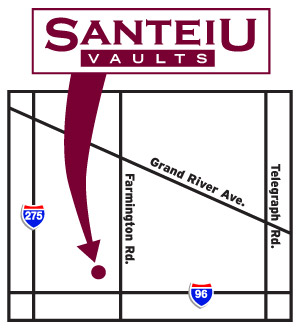 Map to Santeiu Vaults